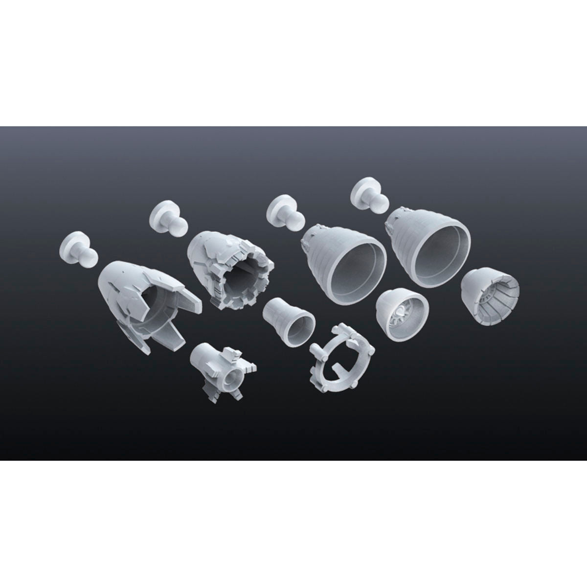 ビルダーズパーツHD-09 1/100 MSバーニア01