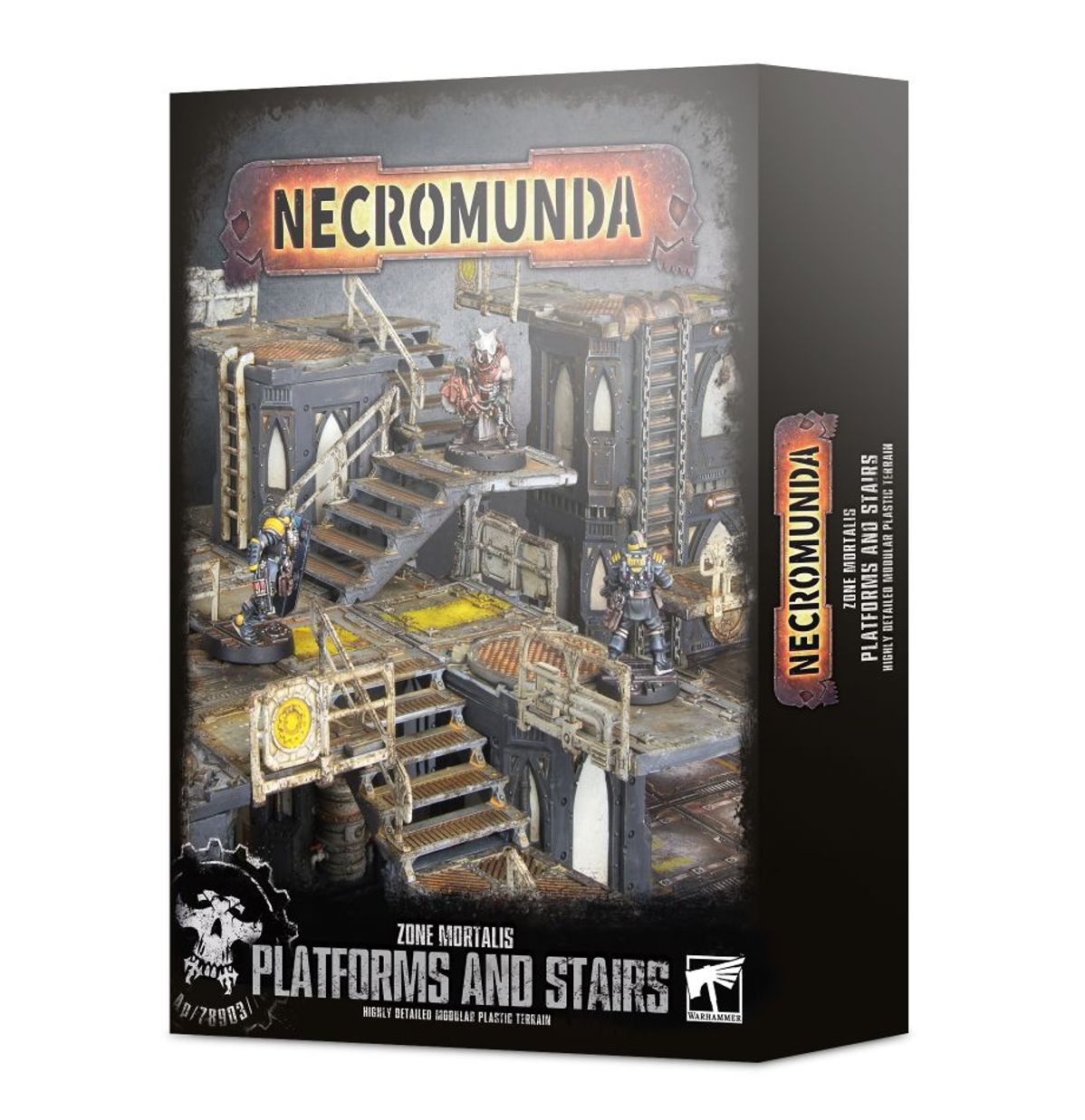 ネクロムンダ NECROMUNDA ZONE MORTALIS: PLATFORMS & STAIRS