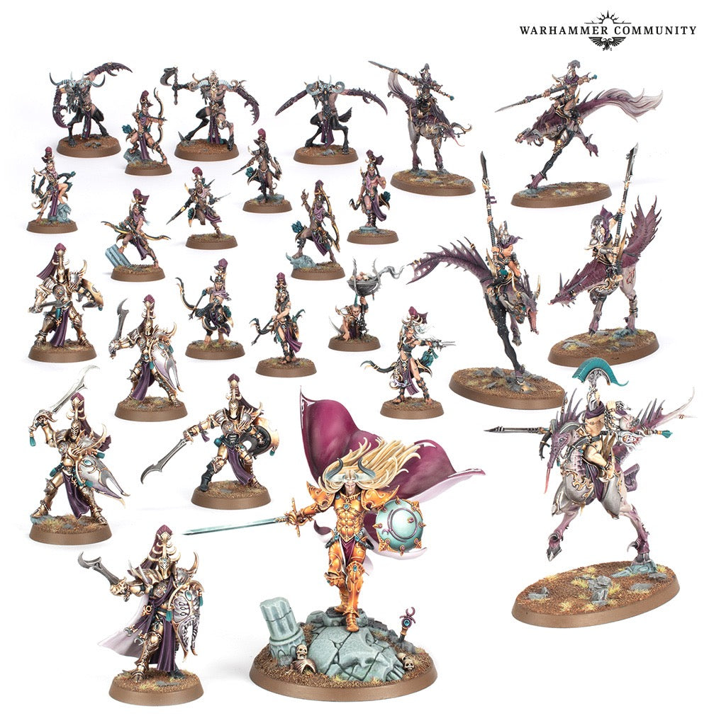 ヘドナイト・オヴ・スラーネッシュ:頽廃の軍団 HEDONITES OF SLAANESH: THE DECADENT HOST