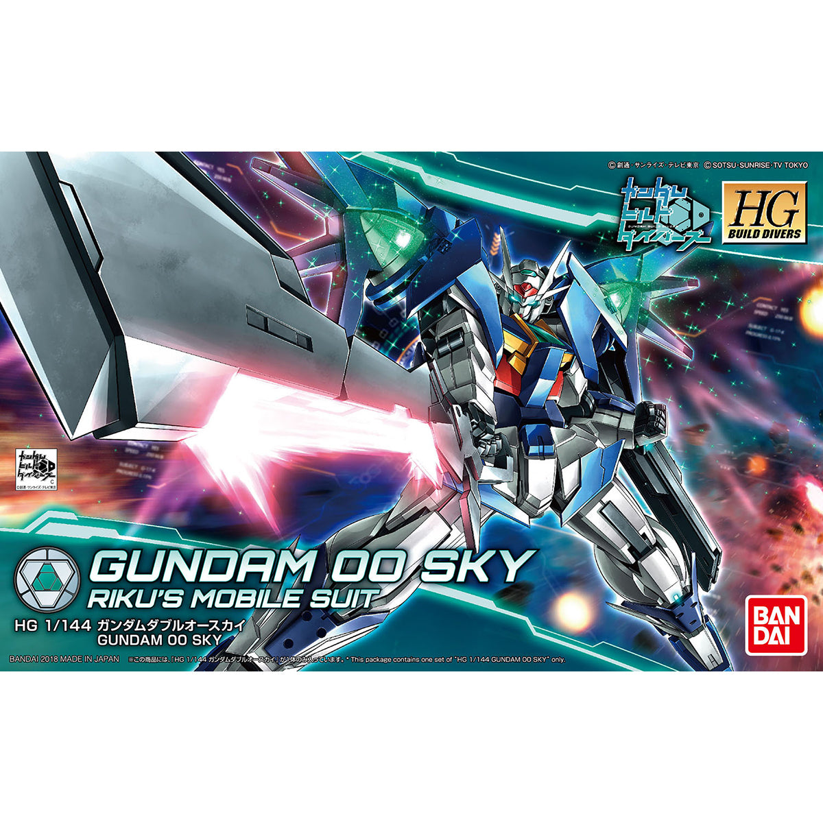HGBD 1/144 ガンダムダブルオースカイ