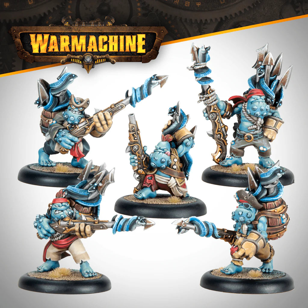 Warmachine: Southern Kriels Brineblood Marauders Auxiliary Expansion