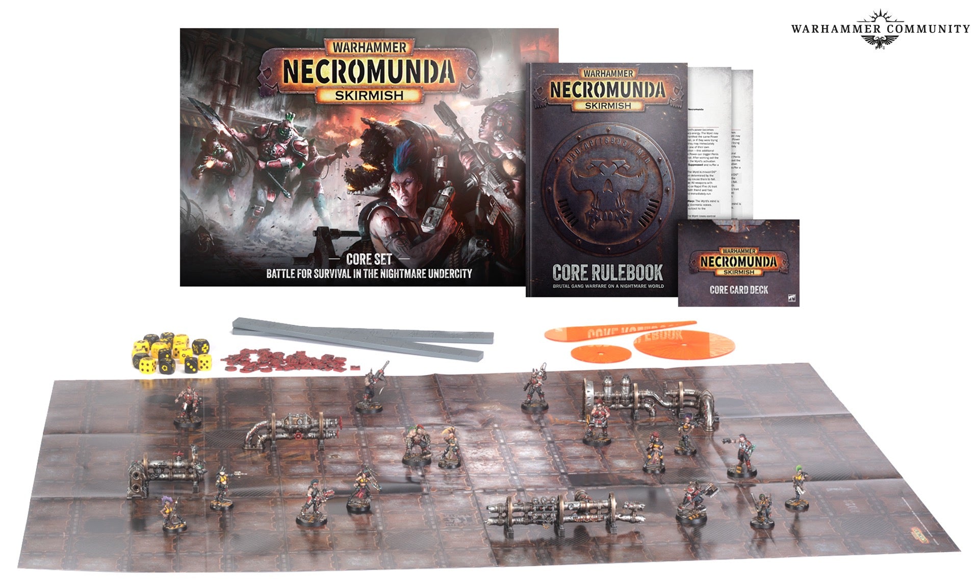 ネクロムンダ スカーミッシュ：コアセット(英語版) CORE SET ネクロムンダ スカーミッシュ：コアセット（英語版） NECROMUNDA