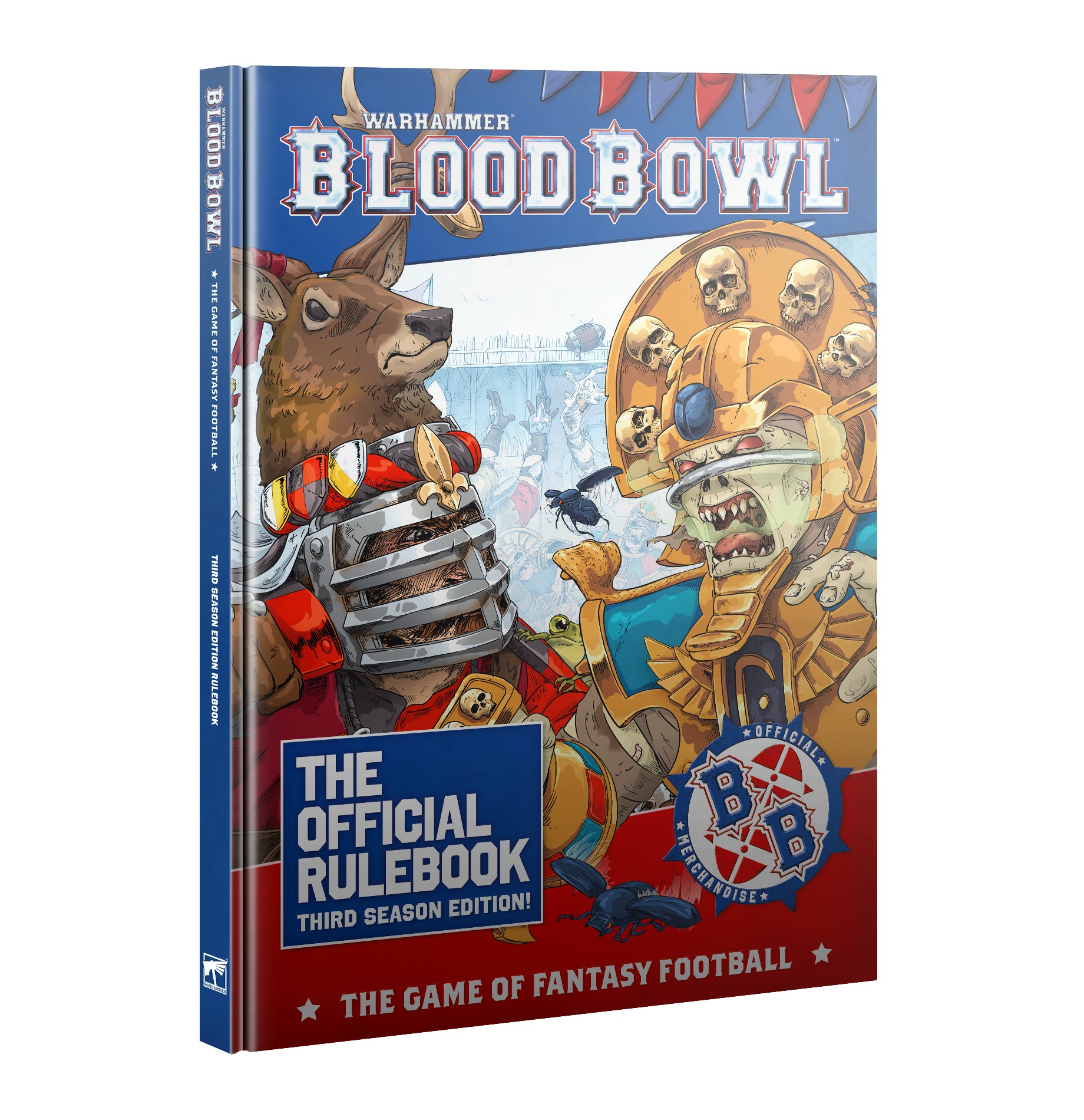 ブラッドボウル:オフィシャル・ルールブック:第3シーズン・エディション!(英語版)
BLOOD BOWL: OFFICIAL RULEBOOK (3RD) ENG