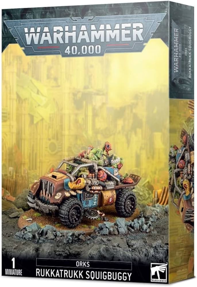 ORKS: RUKKATRUKK SQUIGBUGGY オルク:ラッカトラック・スクイッグバギー