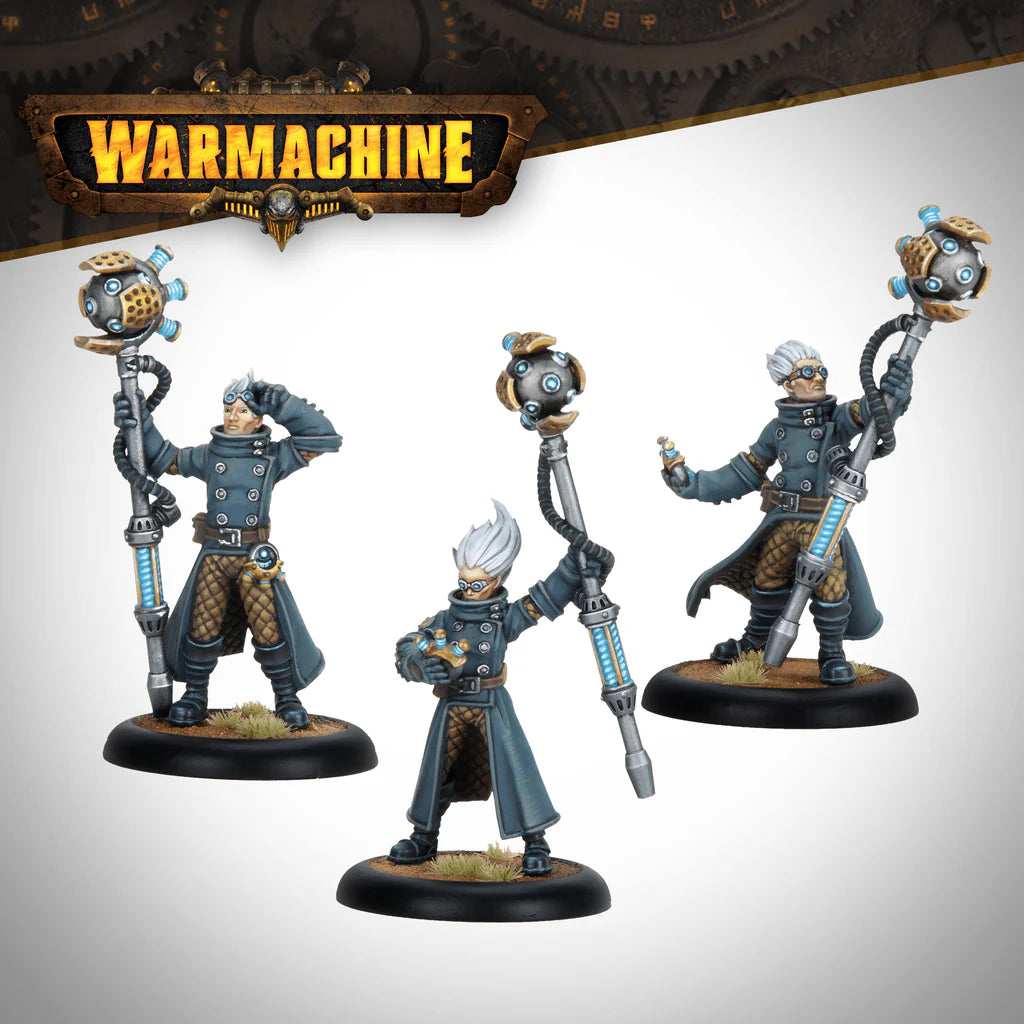 Warmachine: Cygnar Storm Forge Command Cadre