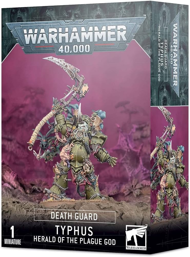 DEATH GUARD: TYPHUS HERALD OF THE PLAGUE GOD デスガード:ティファウス、ヘラルド・オヴ・プレーグゴッド