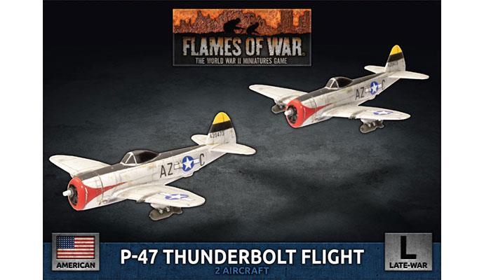 ubx85 P-47 Thunderbolt Fight Flight (1:144) (x2)