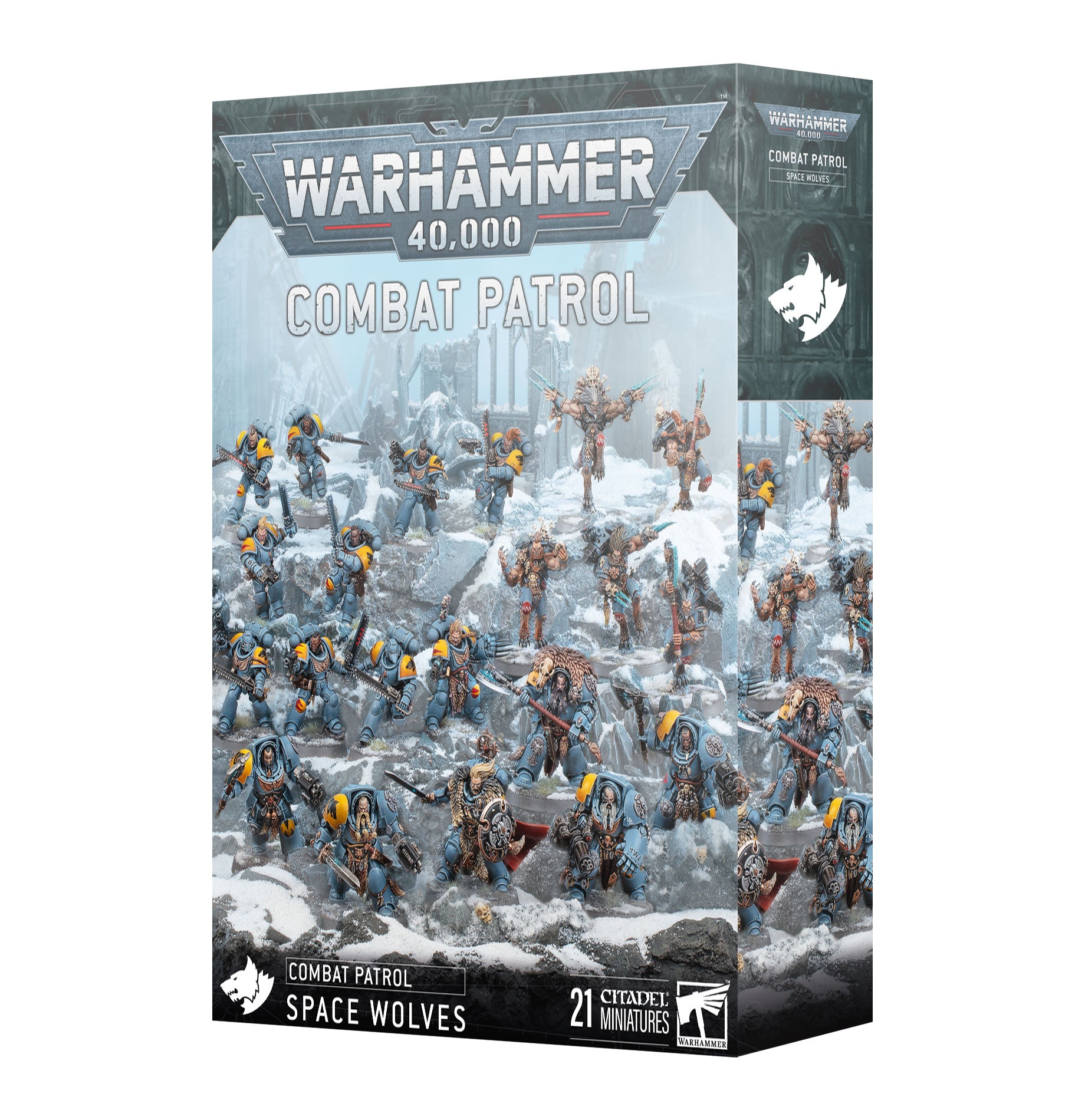 ポ*太様 スペースウルフ　セット　未開封　定価65000円 コンバットパトロール：スペースウルフ COMBAT PATROL: SPACE WOLVES