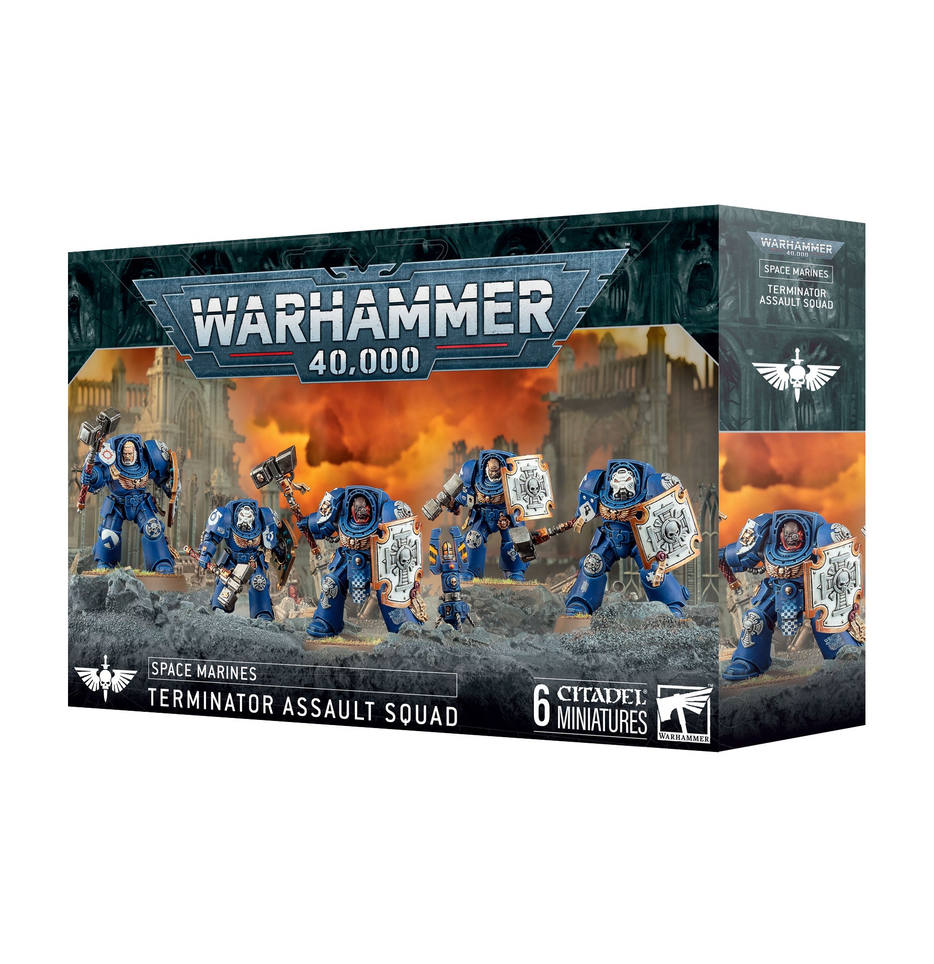 スペースマリーン:ターミネイター・アサルト・スカッド
SPACE MARINES: TERMINATOR ASSAULT SQUAD
