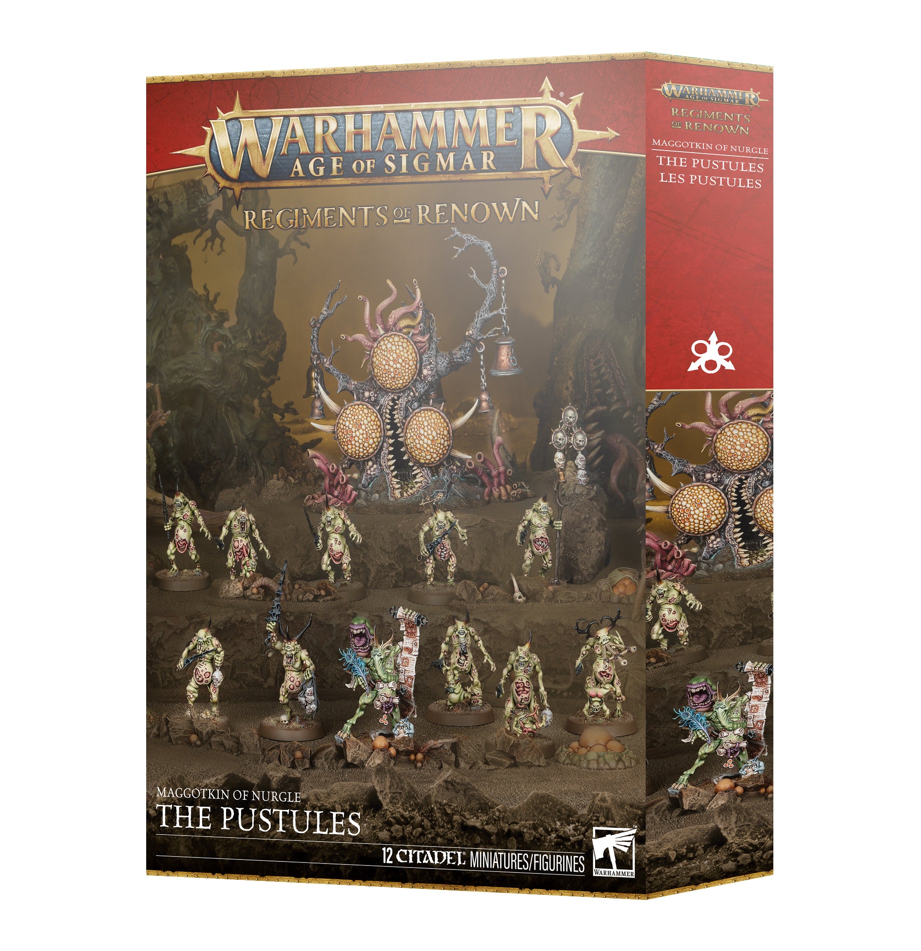 名高き連隊:マゴットキン・オヴ・ナーグル:膿疱衆
MAGGOTKIN OF NURGLE: THE PUSTULES