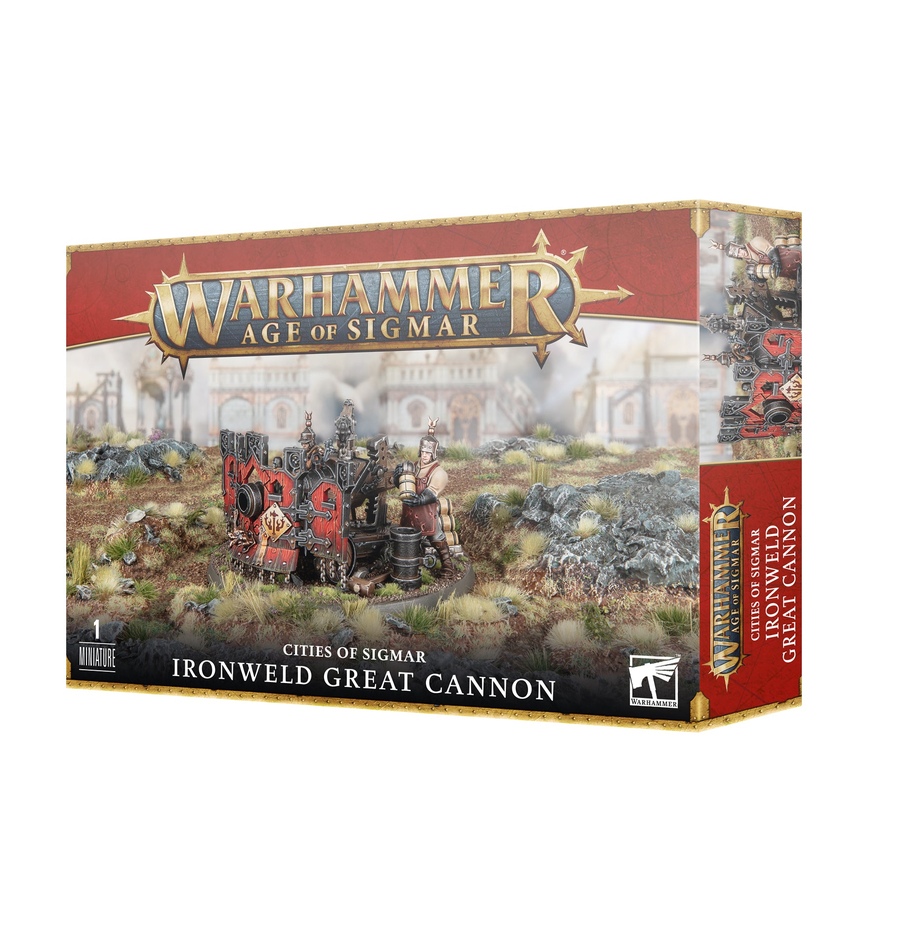 CITIES OF SIGMAR: IRONWELD GREAT CANNON シティ・オヴ・シグマー:アイアンウェルド・グレイトキャノン
