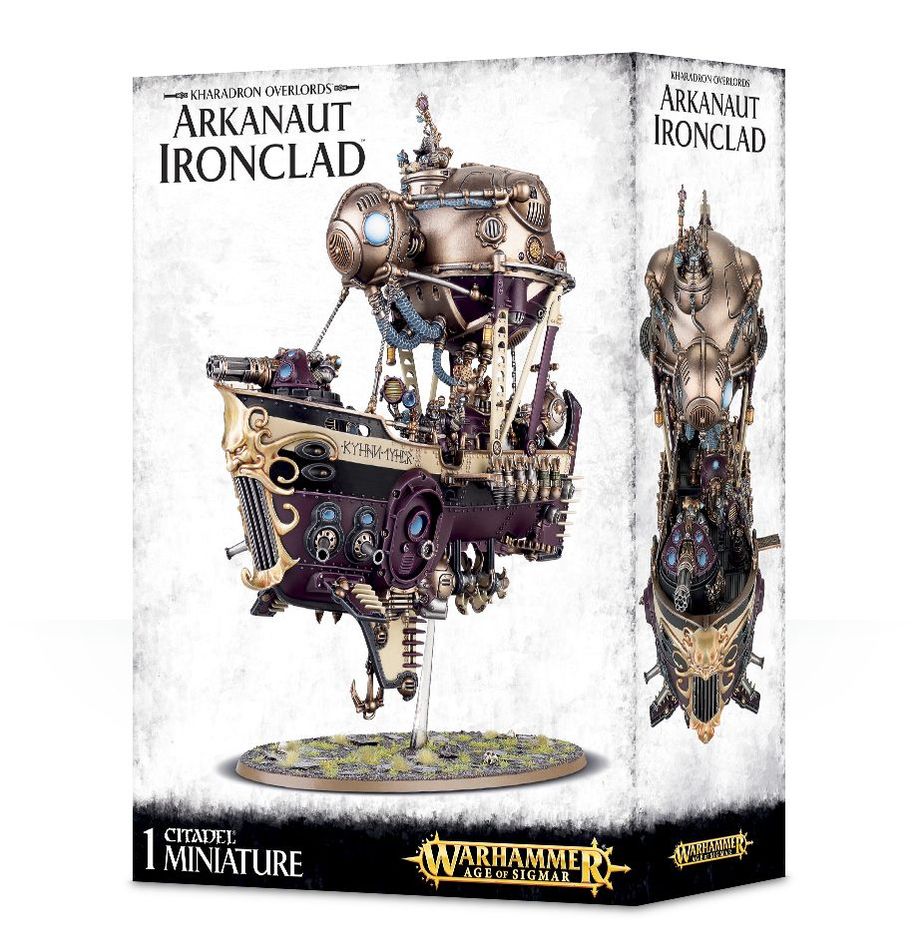 KHARADRON OVERLORDS ARKANAUT IRONCLAD カラドロン・オーヴァーロード:アルカノート・アイアンクラッド