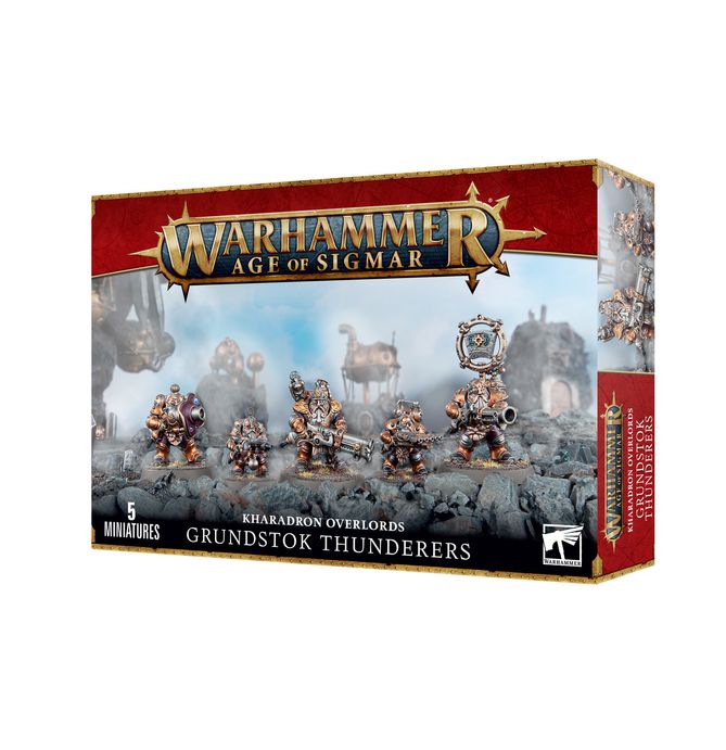 KHARADRON OVERLORDS:GRUNDSTOK THUNDERERS カラドロン・オーヴァーロード:グランドストック・サンダラー