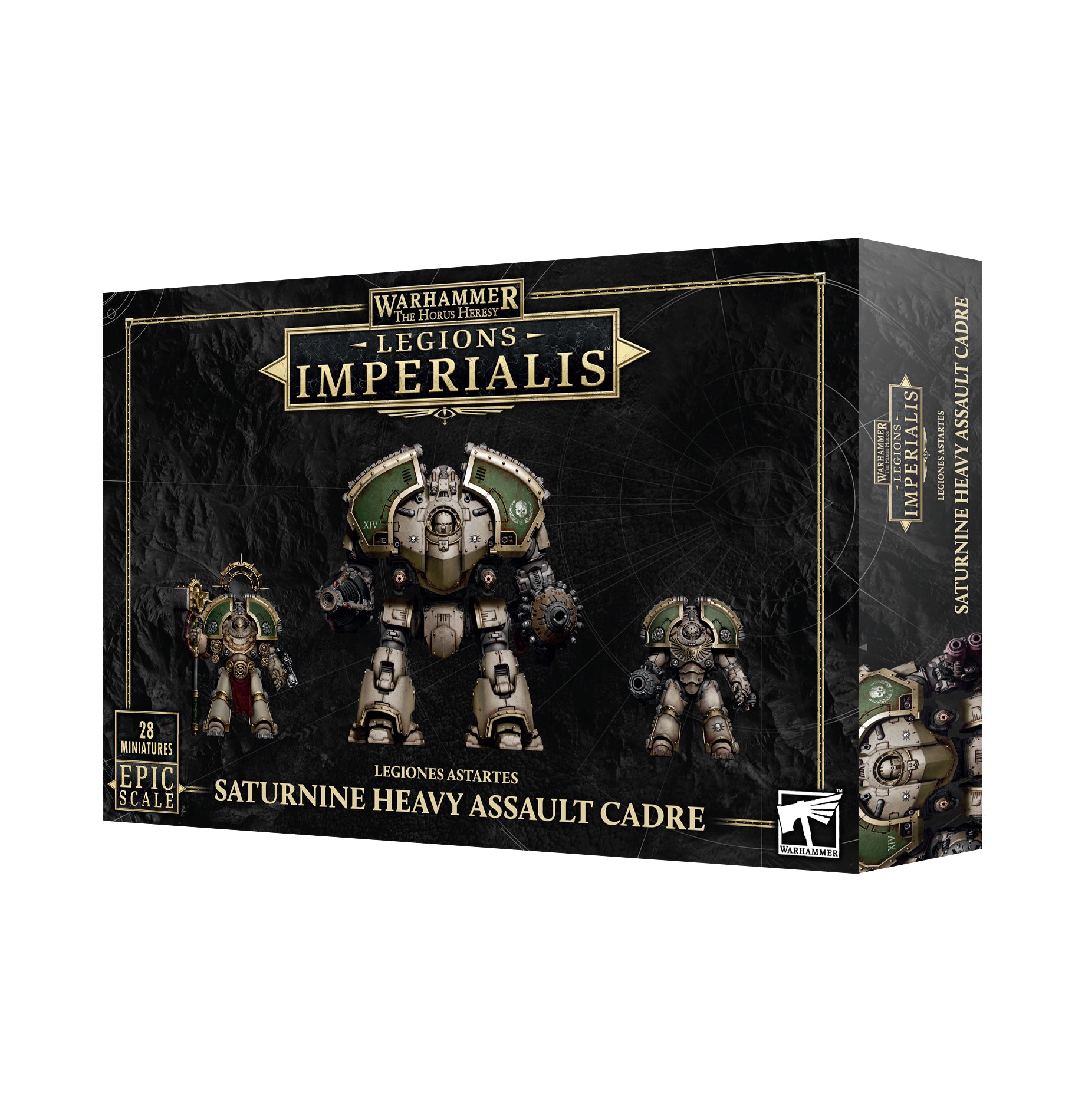 レギオンズ・インペリアリス:レギオネス・アスタルテス:サターナイン・ヘヴィアサルトカードル
L/I: L/A: SATURNINE HEAVY ASSAULT CADRE