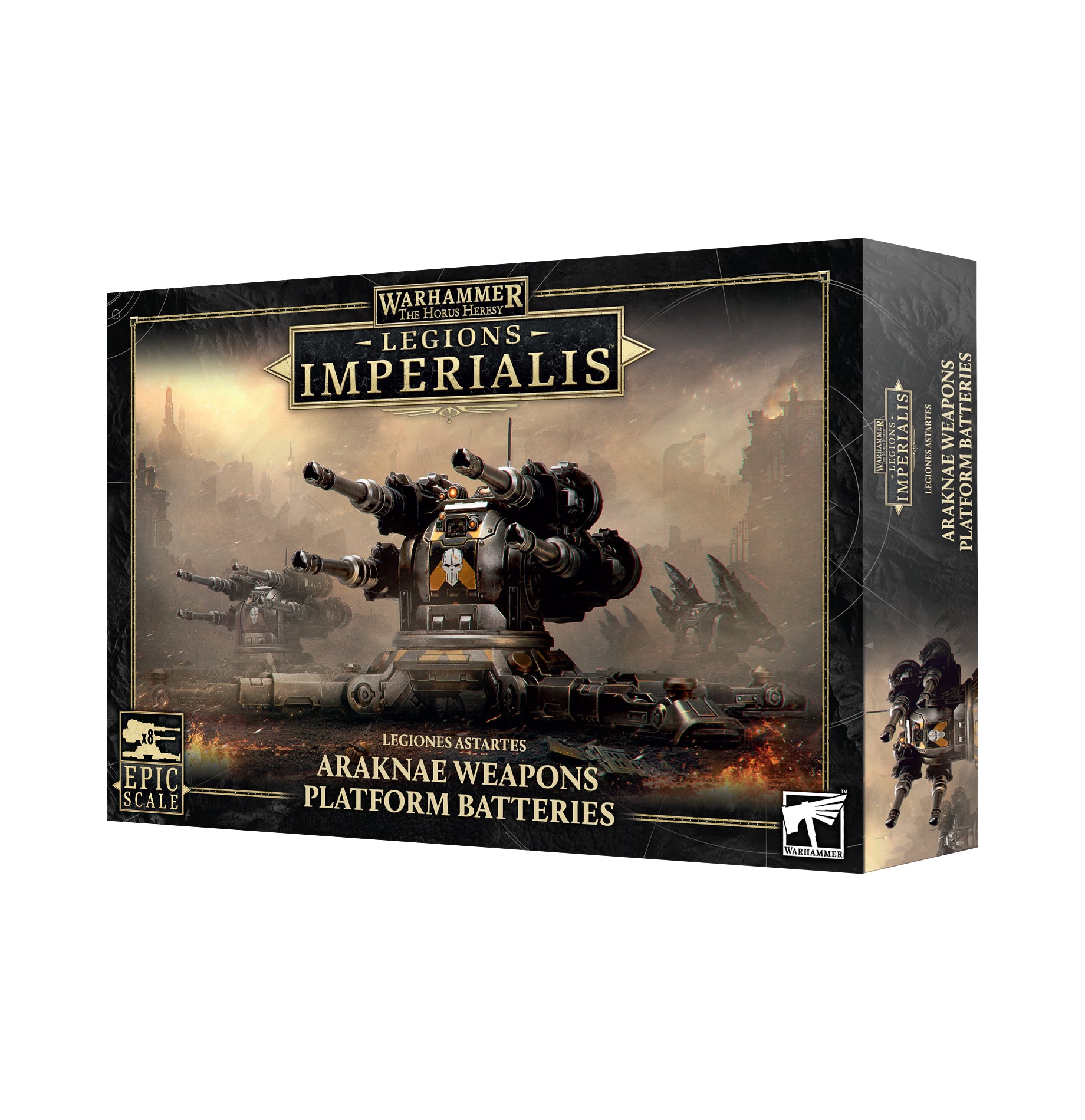 レギオンズ・インペリアリス:レギオネス・アスタルテス:アラクナエ・ウェポンプラットフォーム・バッテリー
L/I: ARAKNAE WEAPONS PLATFORM BATTERIES
