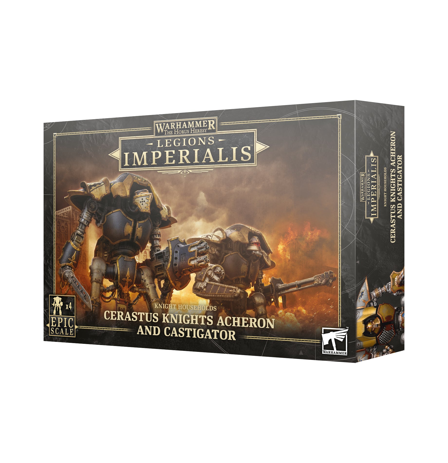 レギオンズ・インペリアリス:ナイト・ハウスホールド:セラストゥス・ナイト・アケロン&キャスティゲイター LEGIONS IMPERIALIS:CERASTUS KNIGHTS ACHERON/CASTIGATOR