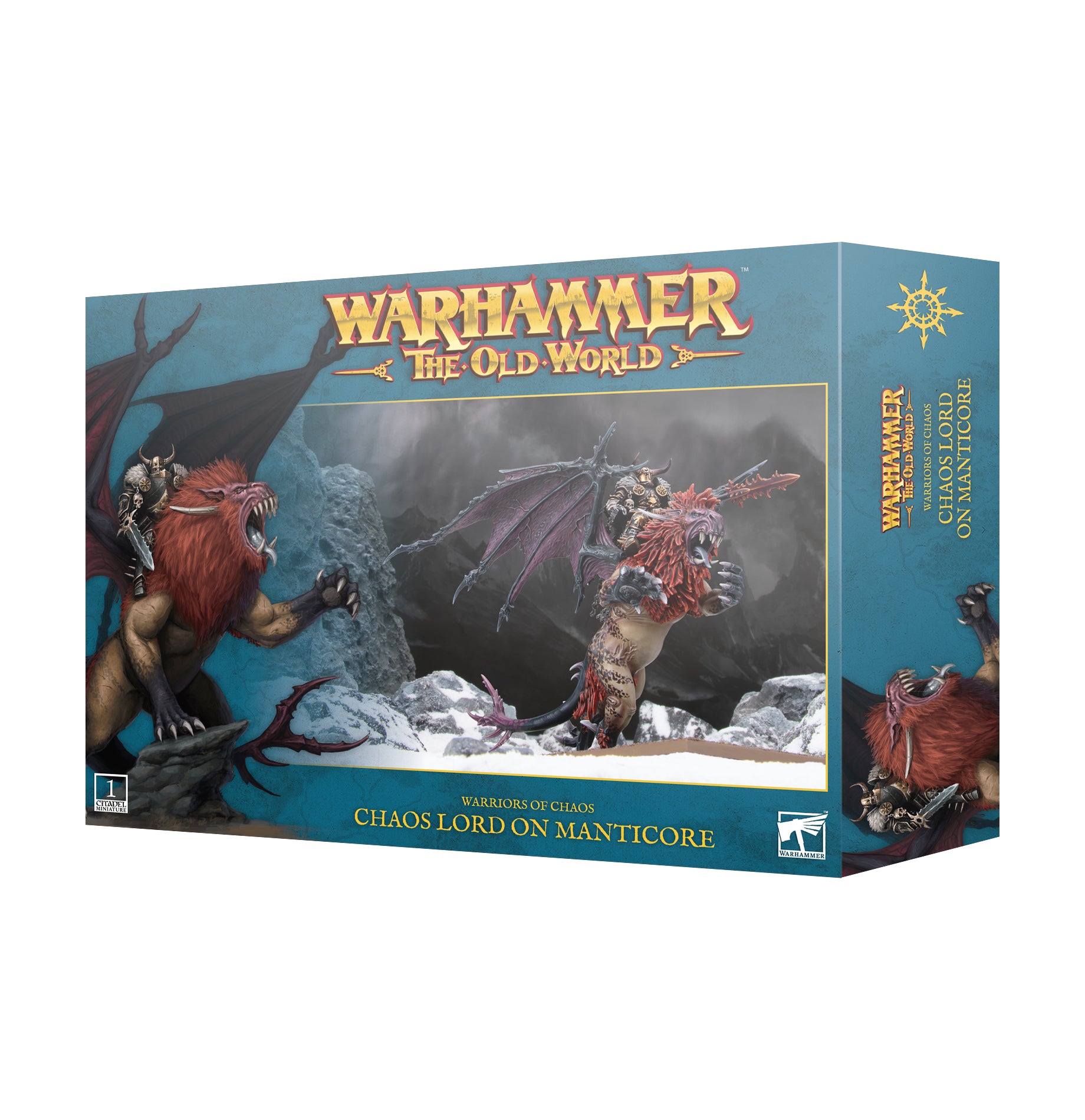 ウォリアー・オヴ・ケイオス:ロード(マンティコア騎乗) WARRIORS OF CHAOS: LORD ON MANTICORE