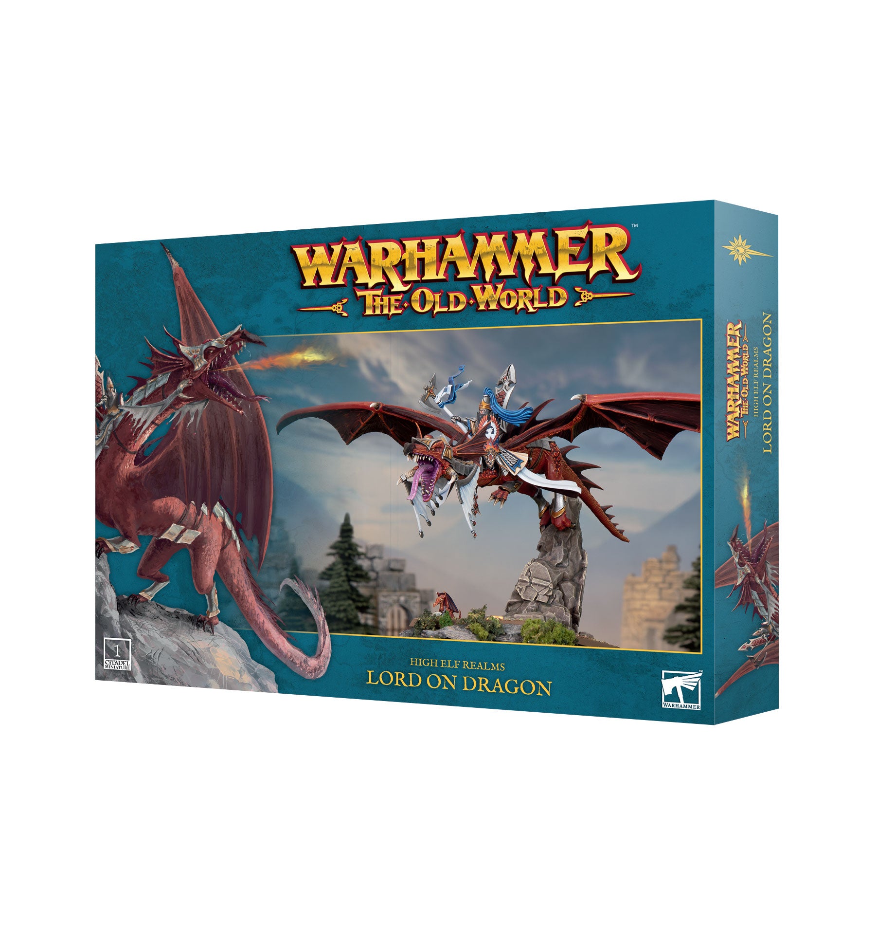 ハイエルフ・レルム:ロード(ドラゴン騎乗) HIGH ELF REALMS: LORD ON DRAGON