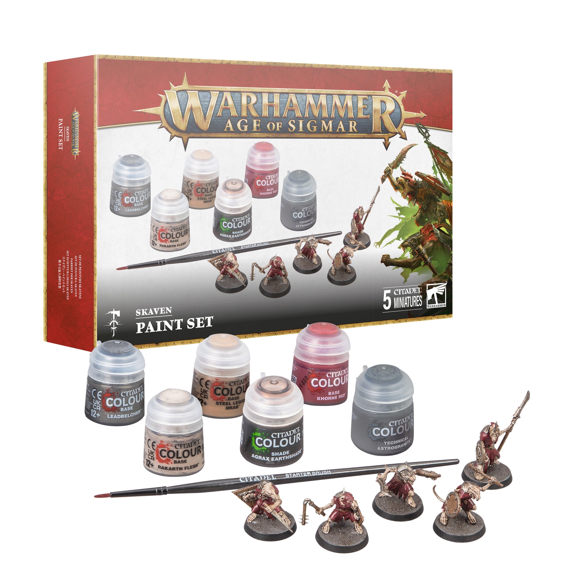 AOS SKAVEN + PAINT SET スケイヴン+ペイントセット