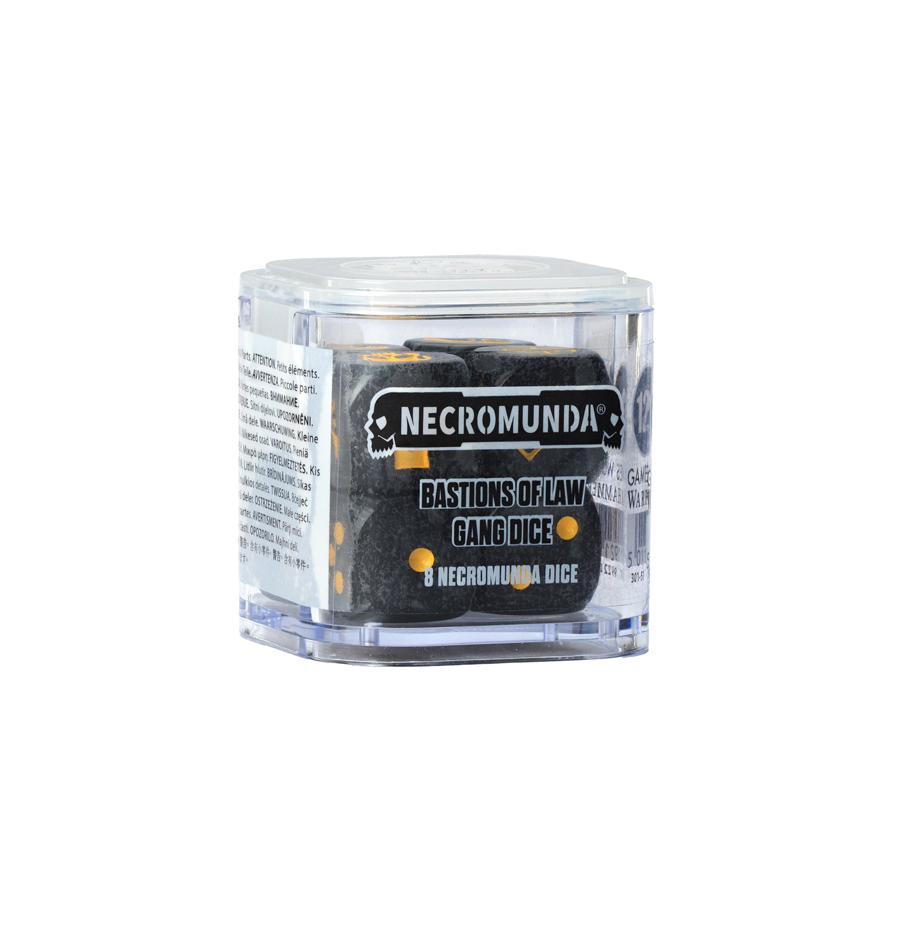 ネクロムンダ:バスティオン・オヴ・ロー・ギャングダイスセット
NECROMUNDA:BASTIONS OF LAW GANG DICE SET