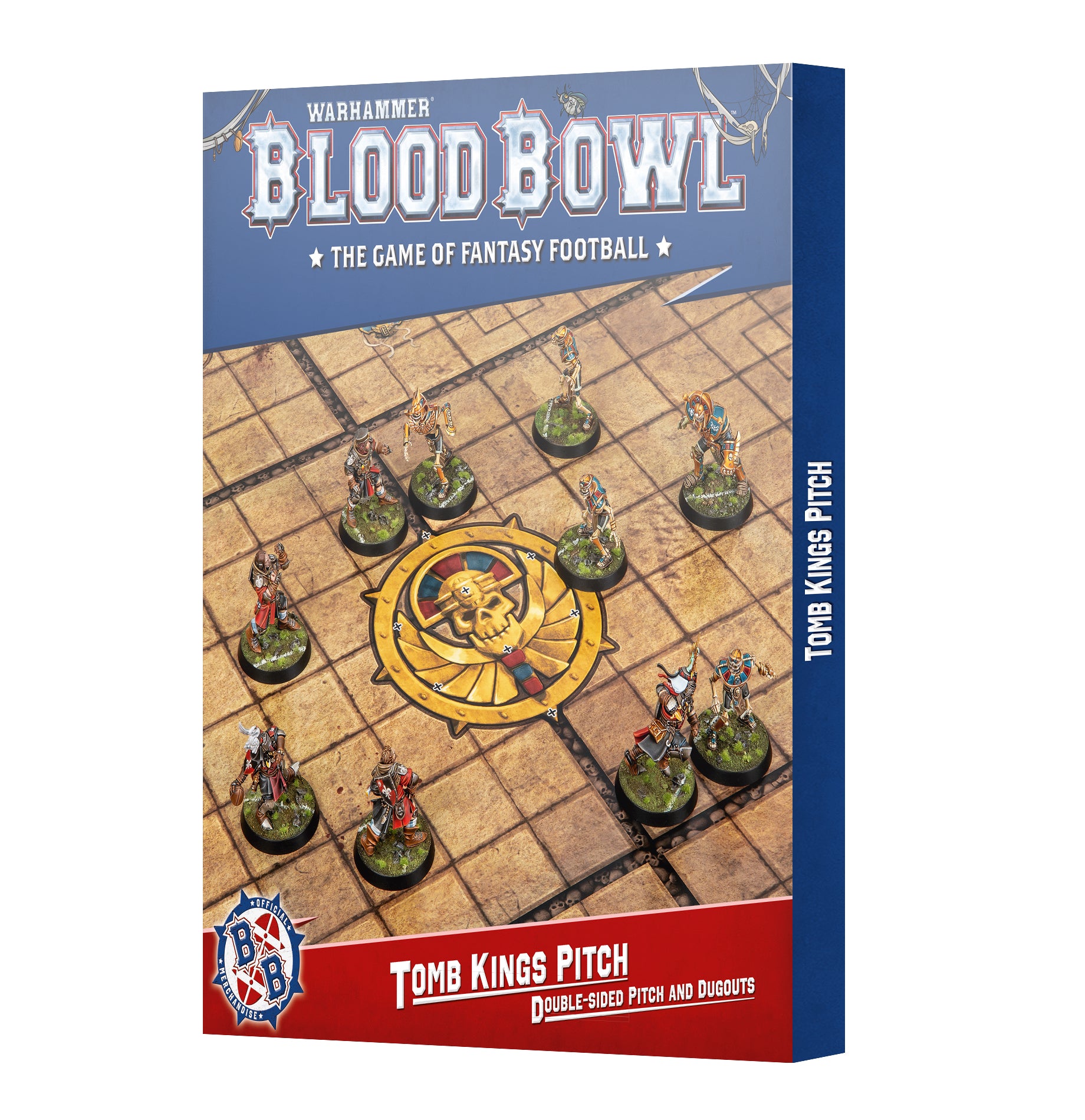 ブラッドボウル:トゥームキング・チーム・ピッチ&ダッグアウト
B/BOWL: TOMB KINGS TEAM PITCH & DUGOUTS