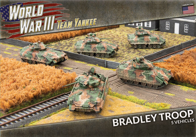 tubx19 M2 or M3 Bradley Troop (x5 Plastic)