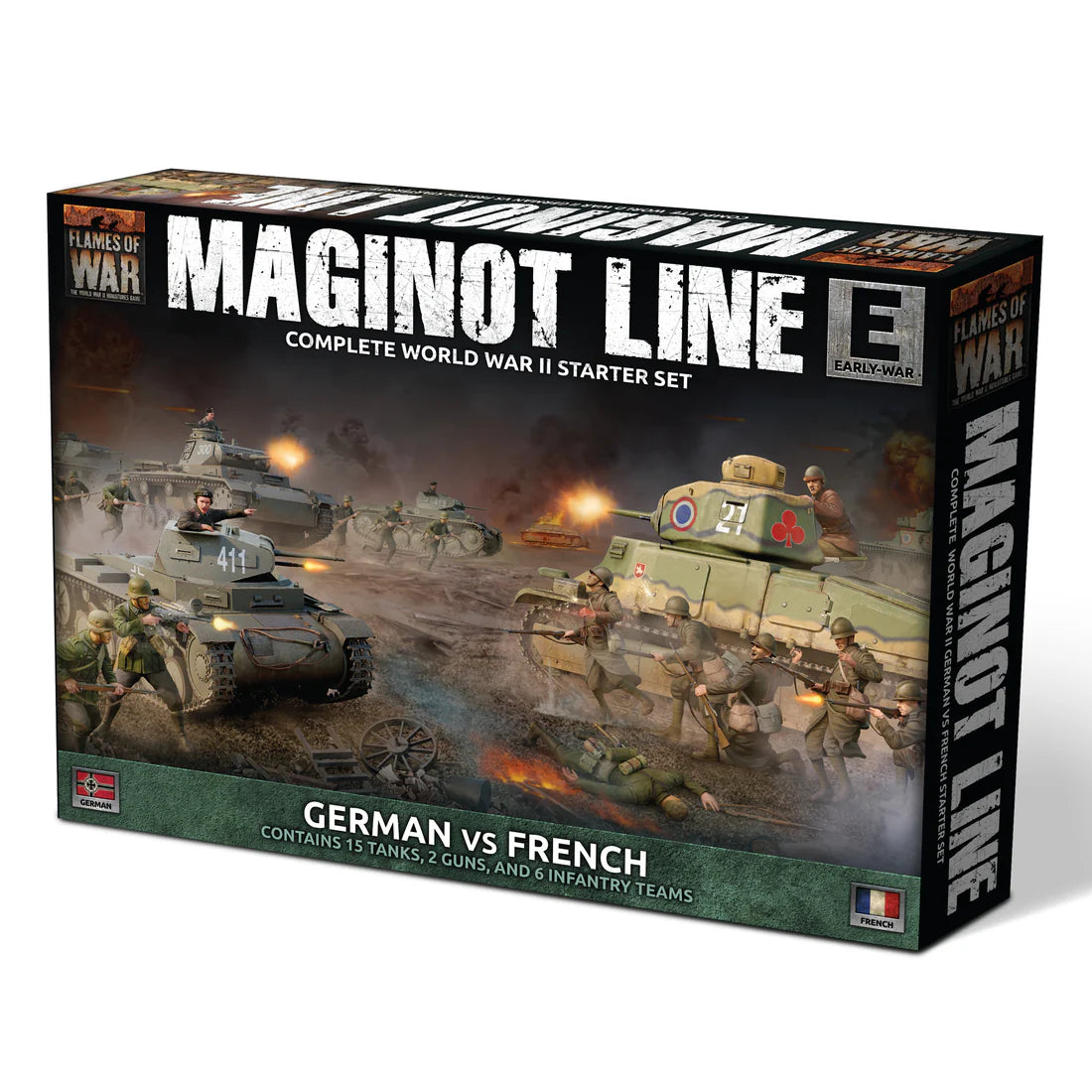 FWBX17 Maginot Line - German vs French Starter Set (Plastic)