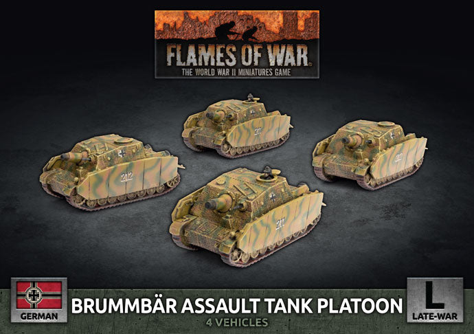 gbx164 Brummbar Assault Tank Platoon (x4)