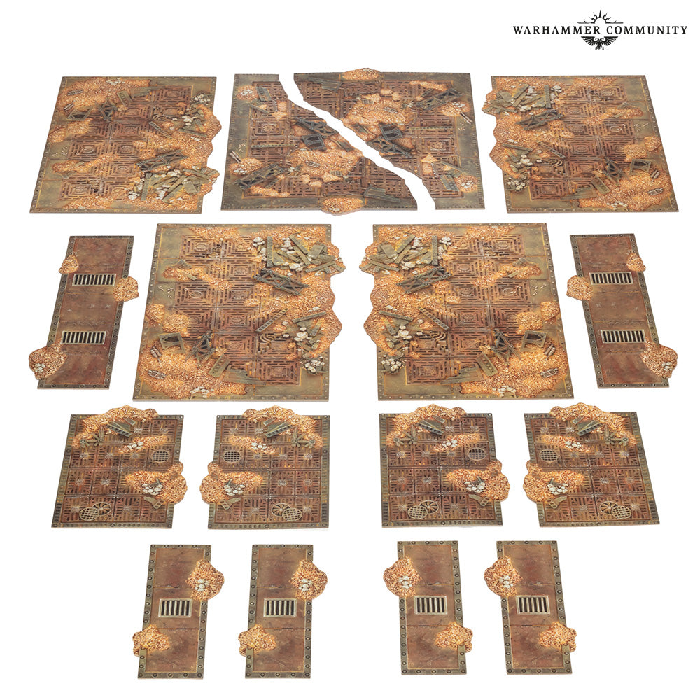 ウォーハンマー40,000:地形エリアセット WARHAMMER 40000: TERRAIN AREA SET
