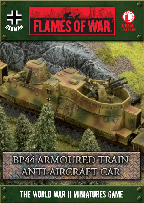 GBX65 BP44 Anti-aircraft Car, German Armoured Train