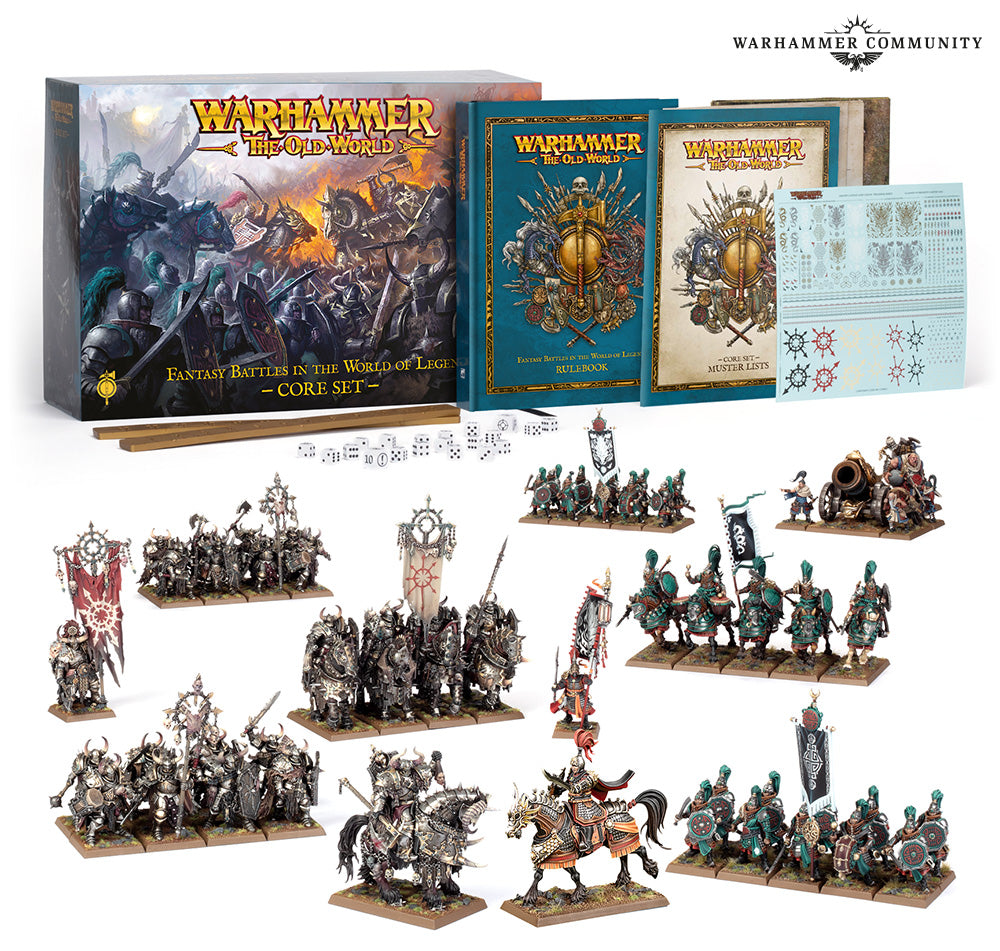 ウォーハンマー:オールドワールド:コアセット(英語版) WARHAMMER: THE OLD WORLD: CORE SET (ENG)