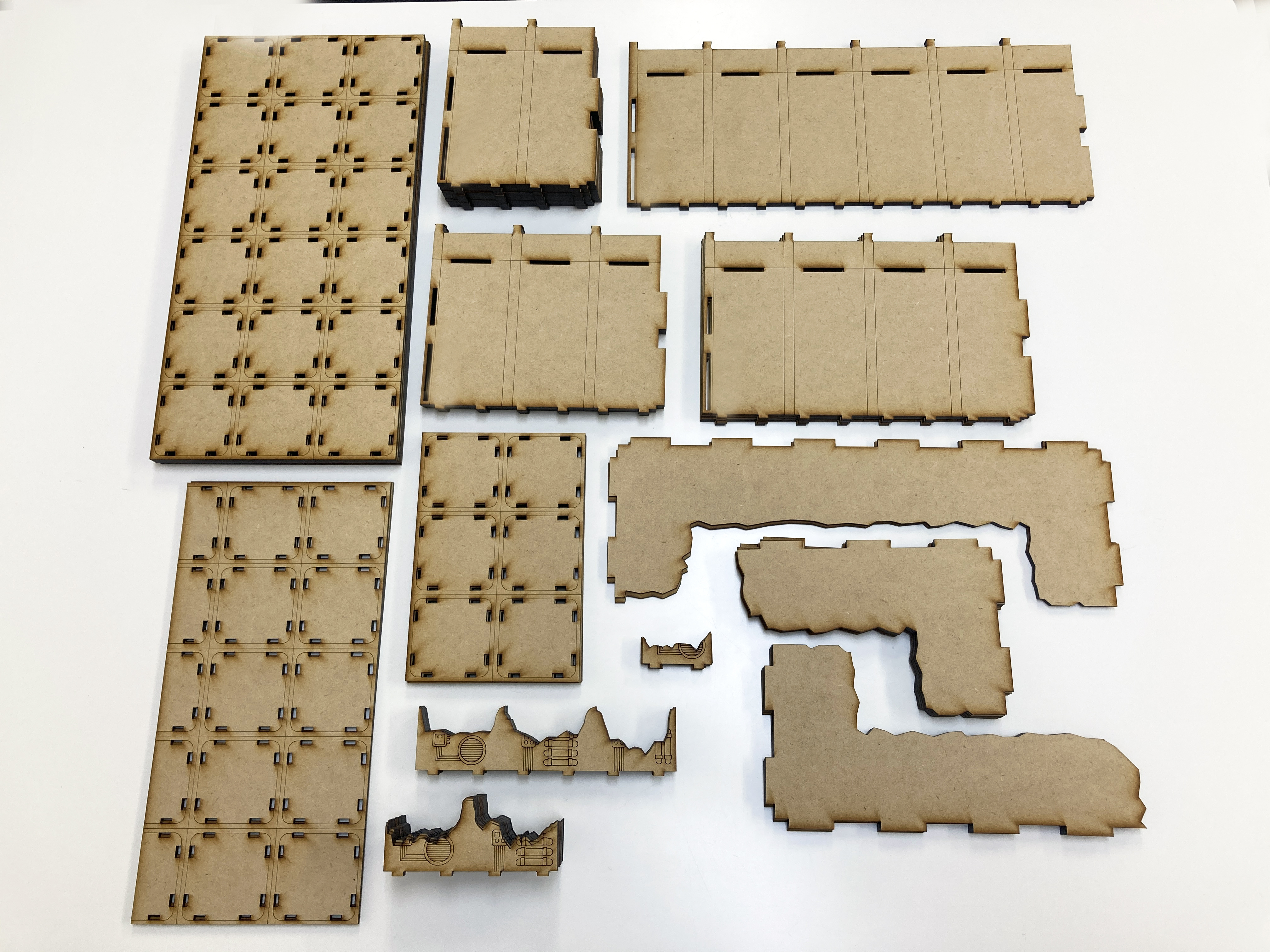 トーナメントテレインセット(ベース付き)