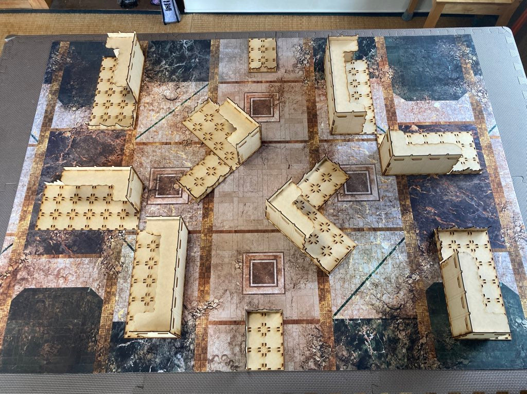 トーナメントテレインセット(ベース付き)