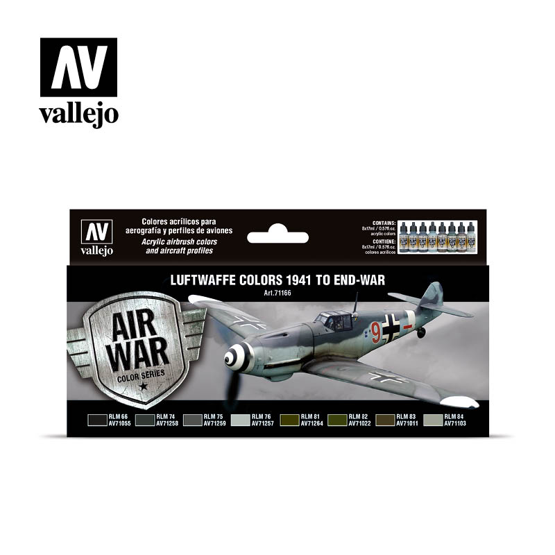 71166 ドイツ空軍 1941-終戦 カラーセット