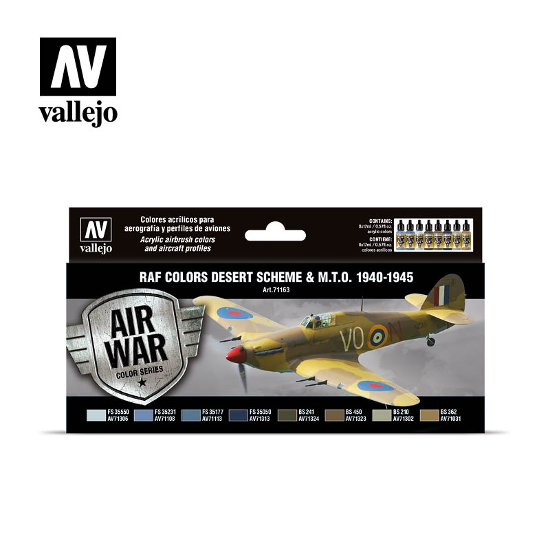 71163 RAF 砂漠迷彩&地中海作戦域 1940-1945