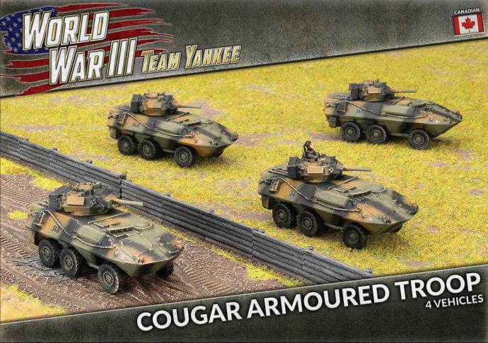 tcbx03 Cougar Armoured Troop (x4)