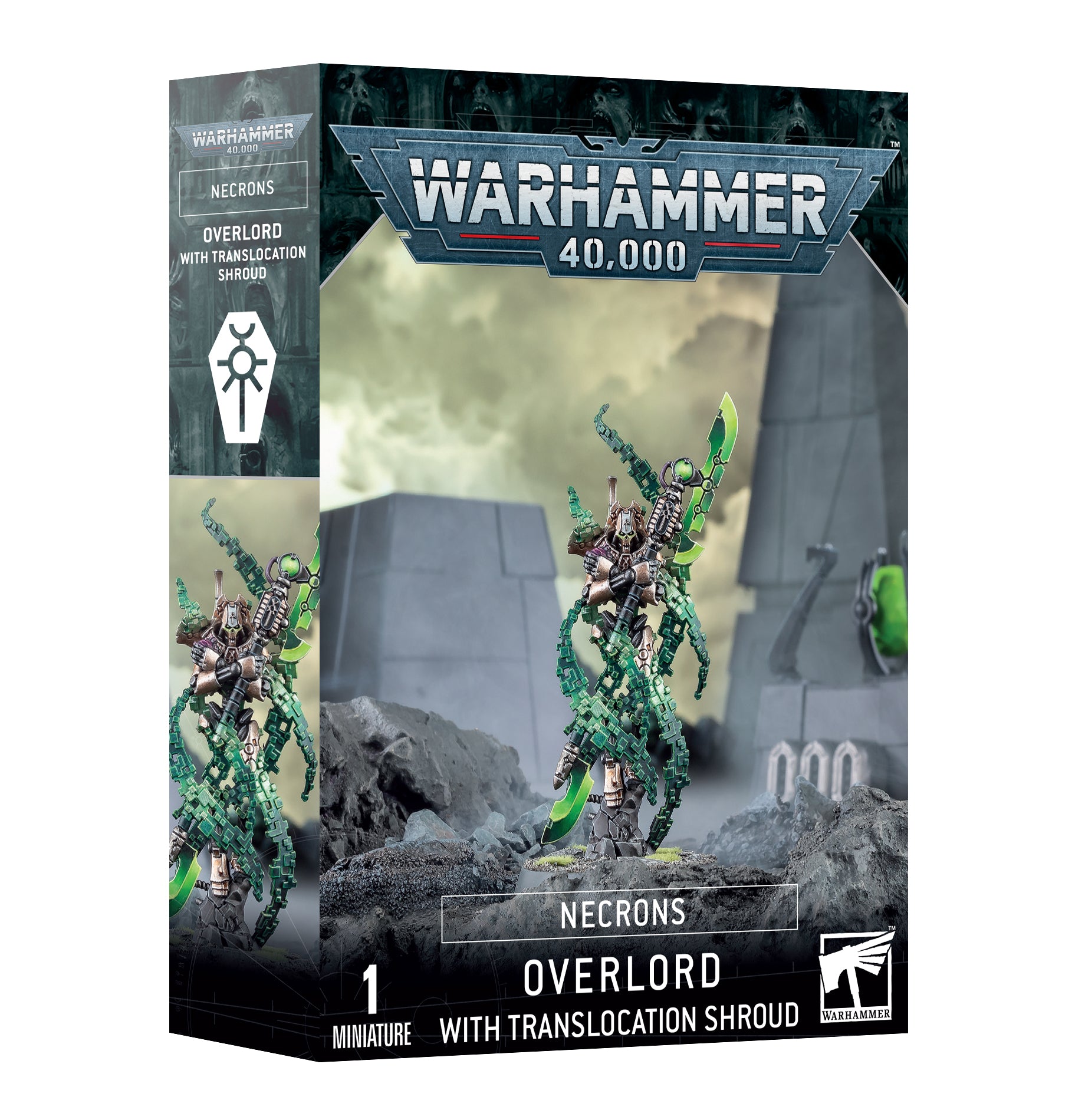 NECRONS: OVERLORD WITH TRANSLOCATION SHROUD ネクロン: オーヴァーロード(転移の屍衣装備)