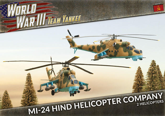 tsbx04 Mi-24 Hind Helicopter Company (Plastic)