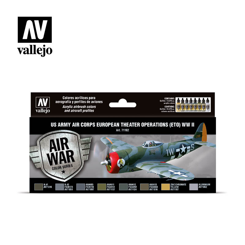 71182 アメリカ陸軍航空隊 ヨーロッパ作戦戦域(ETO)(リニューアル)