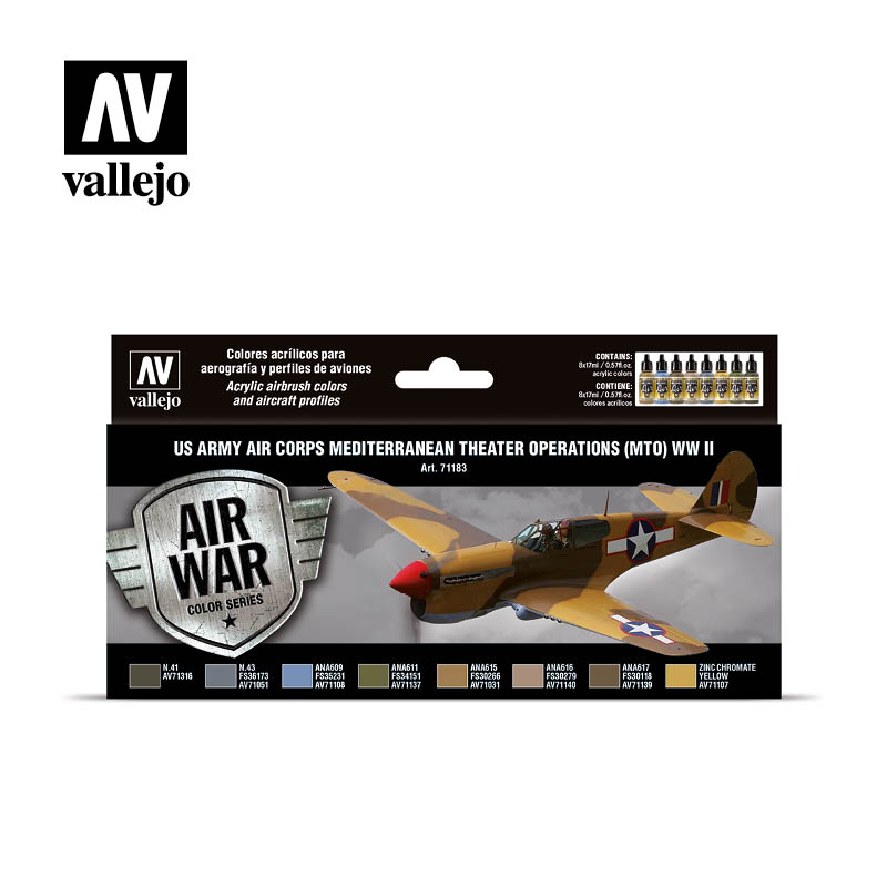 71183 アメリカ陸軍航空隊 地中海作戦戦域(MTO)(リニューアル)