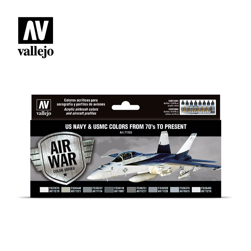 71155 アメリカ海軍&海兵隊航空機色 1970-現用