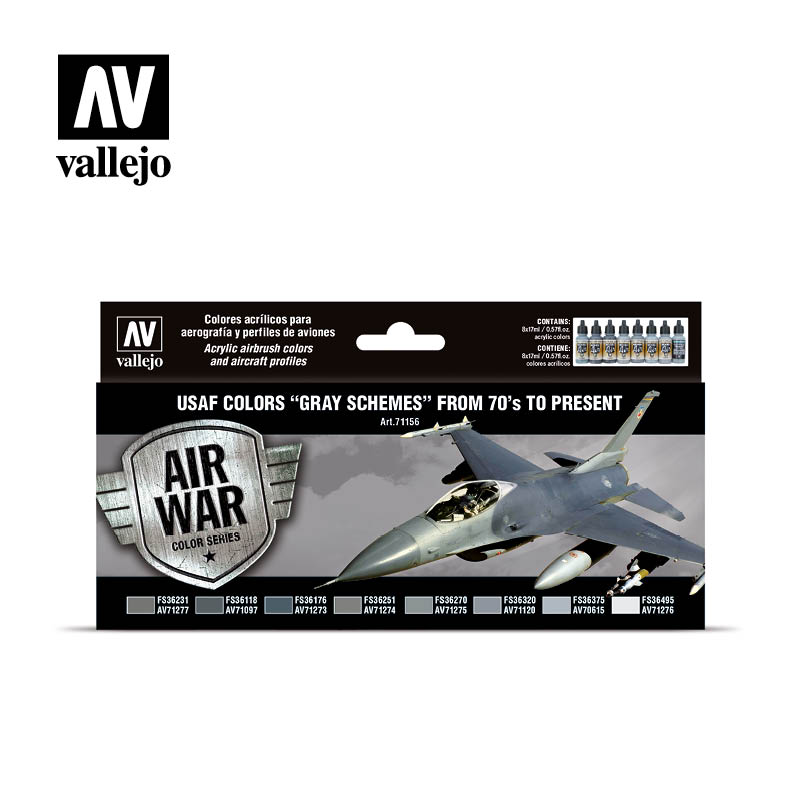 71156 アメリカ空軍航空機色 ロービジ 1970-現用