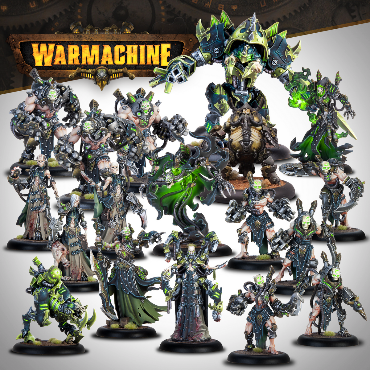 WARMACHINE: CRYX NECROFACTORIUM ARMY BOX – LEGIONS OF THE DEAD