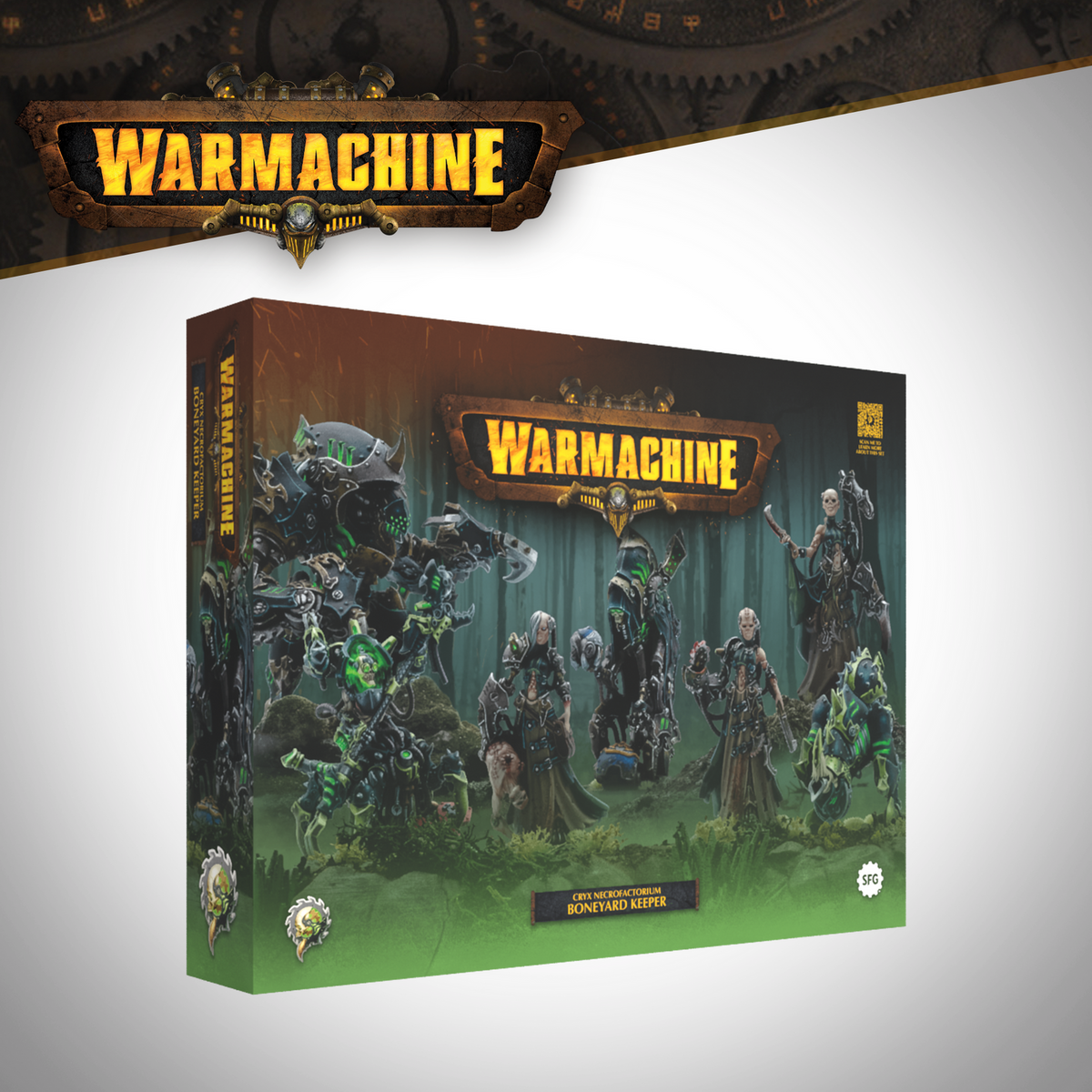 WARMACHINE: CRYX NECROFACTORIUM COMMAND SET – BONEYARD KEEPER