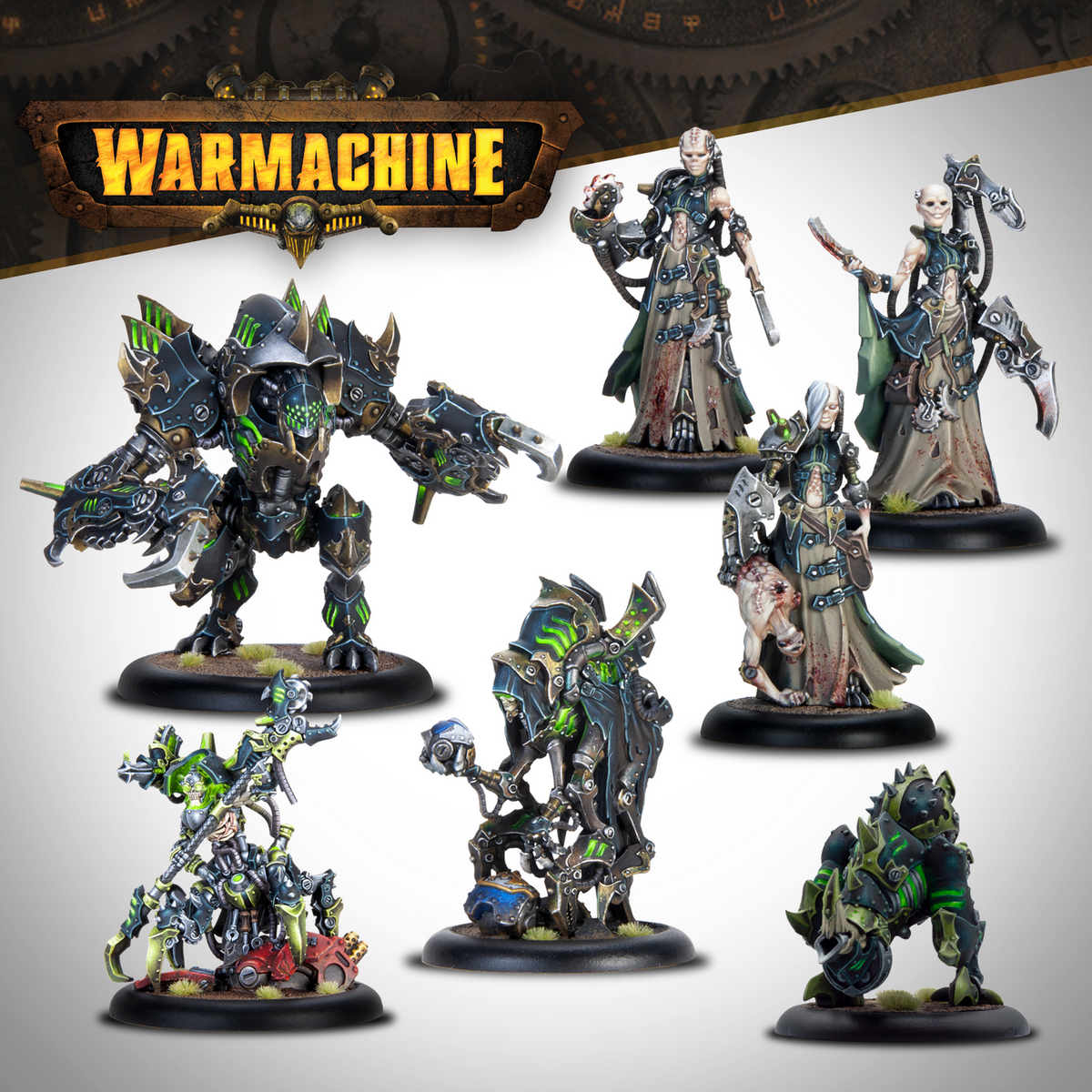 WARMACHINE: CRYX NECROFACTORIUM COMMAND SET – BONEYARD KEEPER