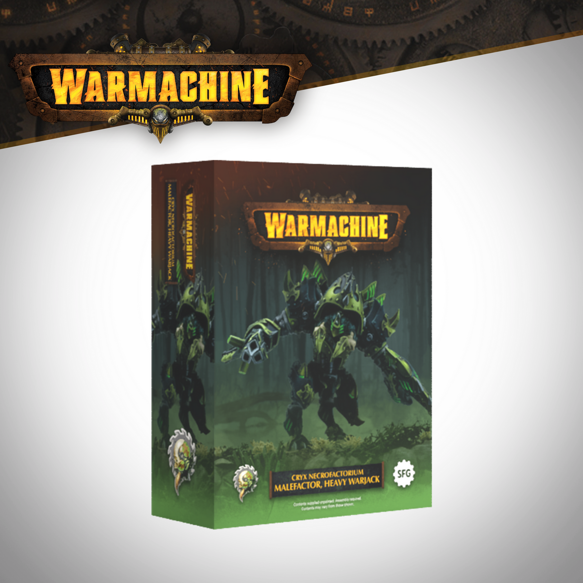 WARMACHINE: CRYX NECROFACTORIUM HEAVY WARJACK – MALEFACTOR