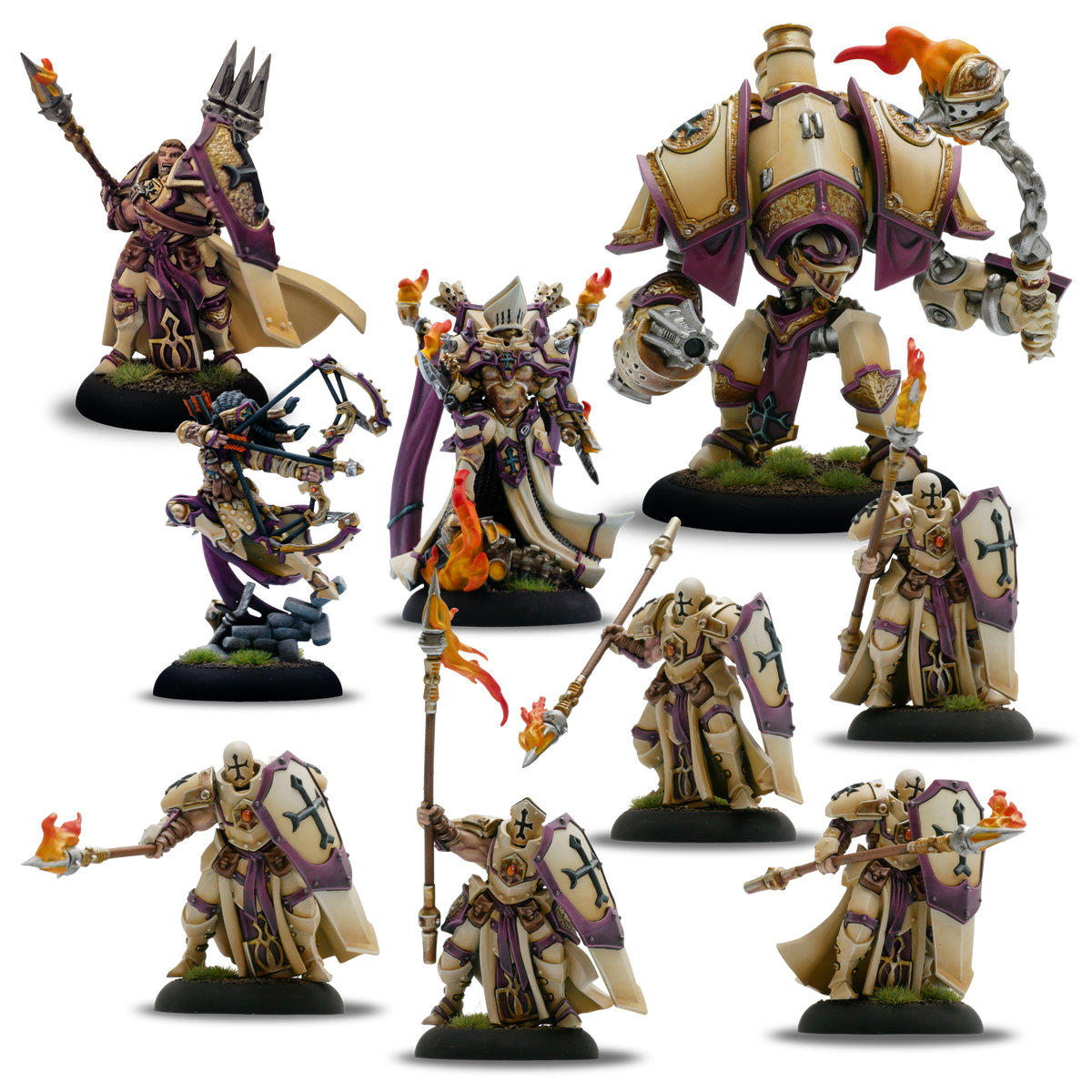 WARMACHINE: PROTECTORATE OF MENOTH COVENANT OF THE FLAME – DEFENDERS OF THE FLAME