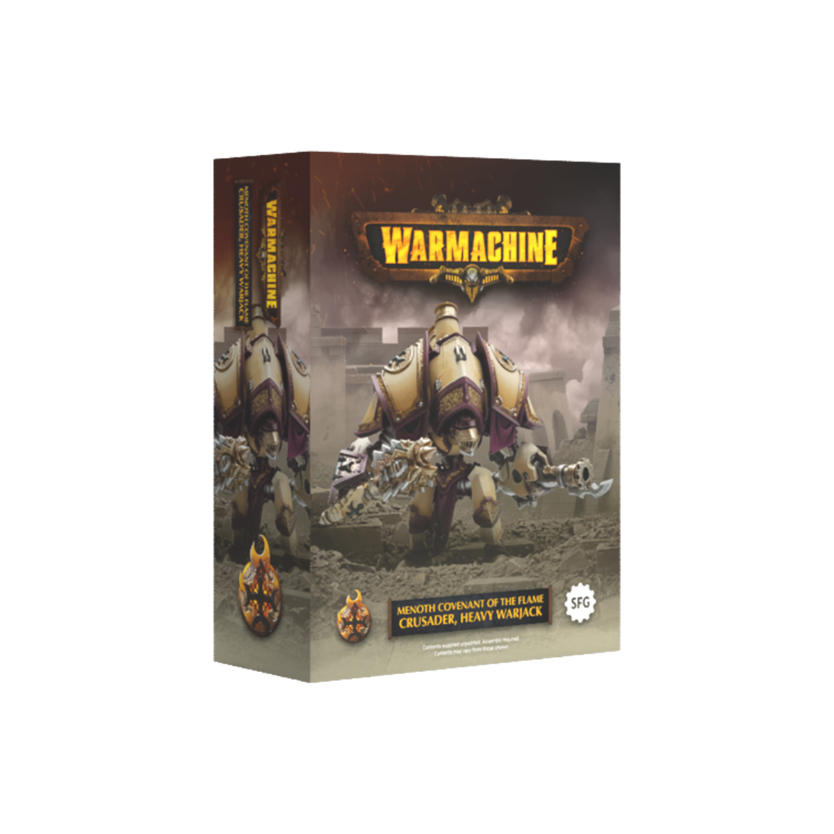 WARMACHINE: CRUSADER HEAVY WARJACK