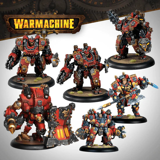 Warmachine: Khador Annihilators Command Cadre