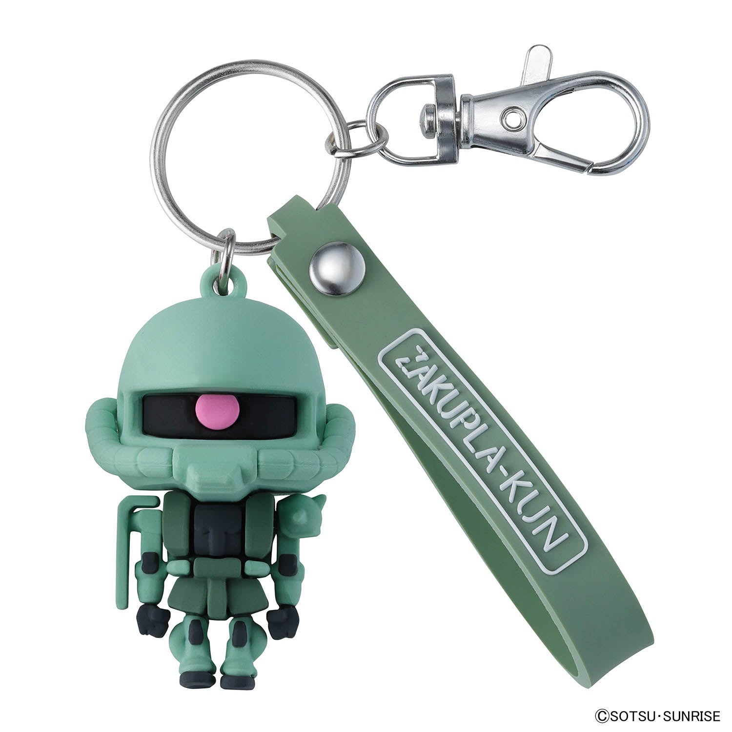ザクプラくん 立体ラバーマスコットキーチェーン